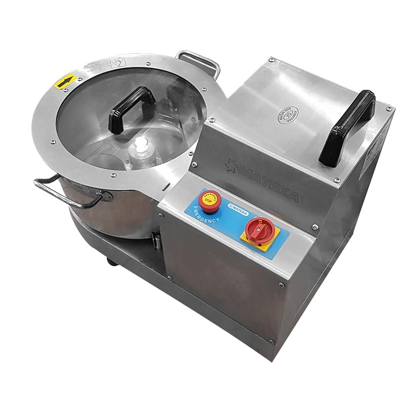 MATEKA ZRH 360MS Gıda Parçalayıcı Zırh, Set Üstü, 19 Lt, 3 Bıçaklı, 220 V